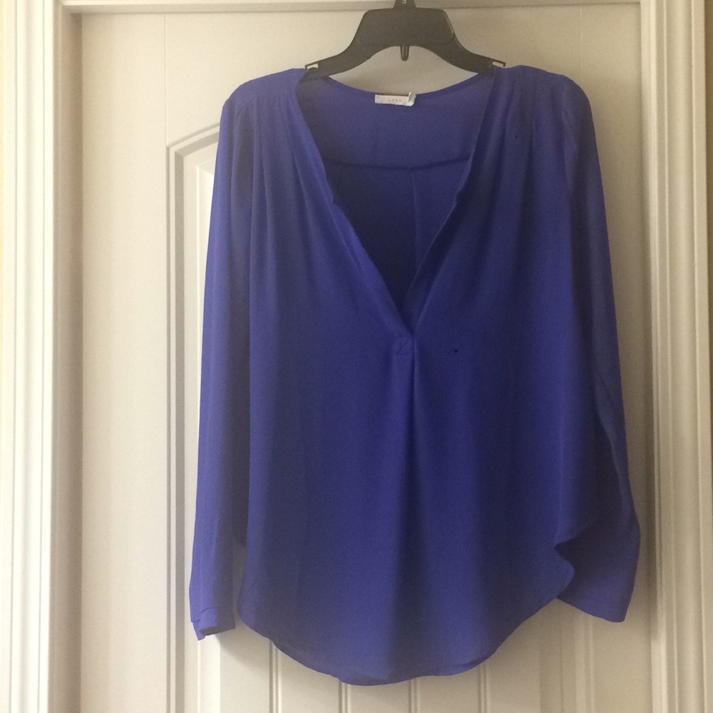 Royal Blue Blouse